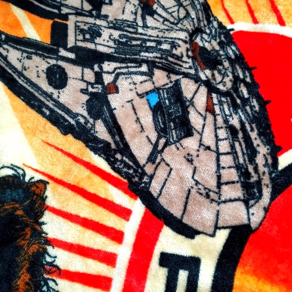 Star Wars Episode VII The Resistance throw blanket - 50" x 60" - Disney … - Picture 5 of 10